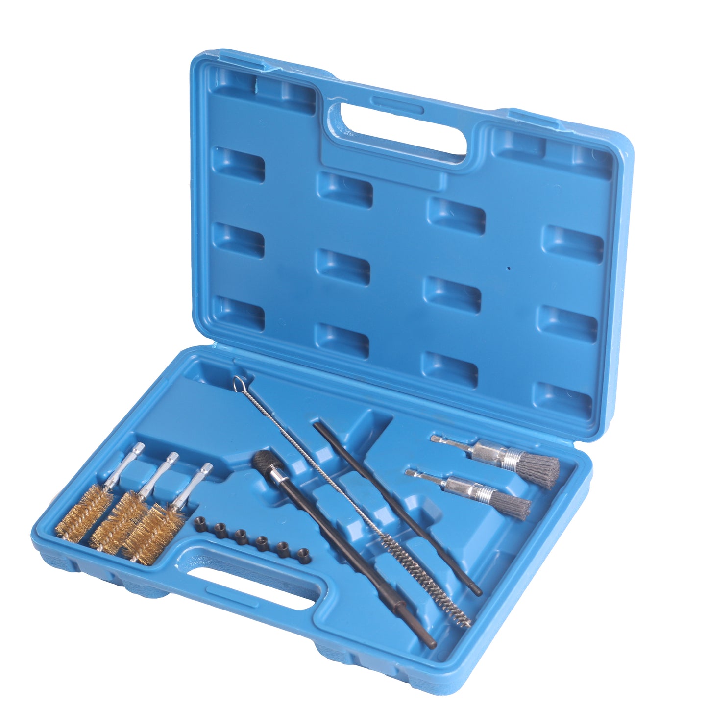 echtools EC1404 4tlg. EINSPRITZDÜSEN DICHTSITZ WERKZEUG SATZ INJEKTOR SCHACHT REINIGUNG SET