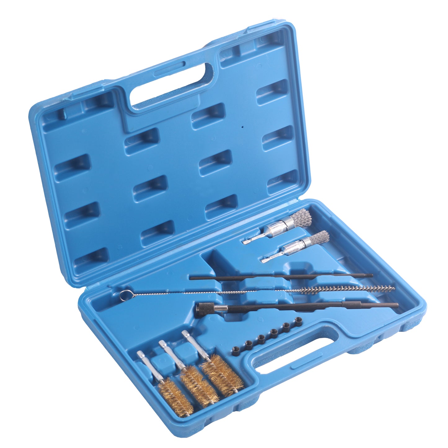 echtools EC1404 4tlg. EINSPRITZDÜSEN DICHTSITZ WERKZEUG SATZ INJEKTOR SCHACHT REINIGUNG SET