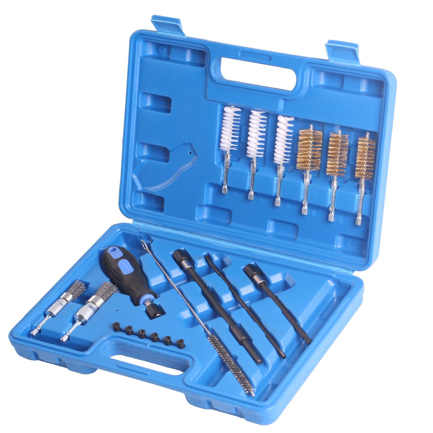 echtools EC1405 19tlg. EINSPRITZDÜSEN DICHTSITZ WERKZEUG SATZ INJEKTOR SCHACHT REINIGUNG SET
