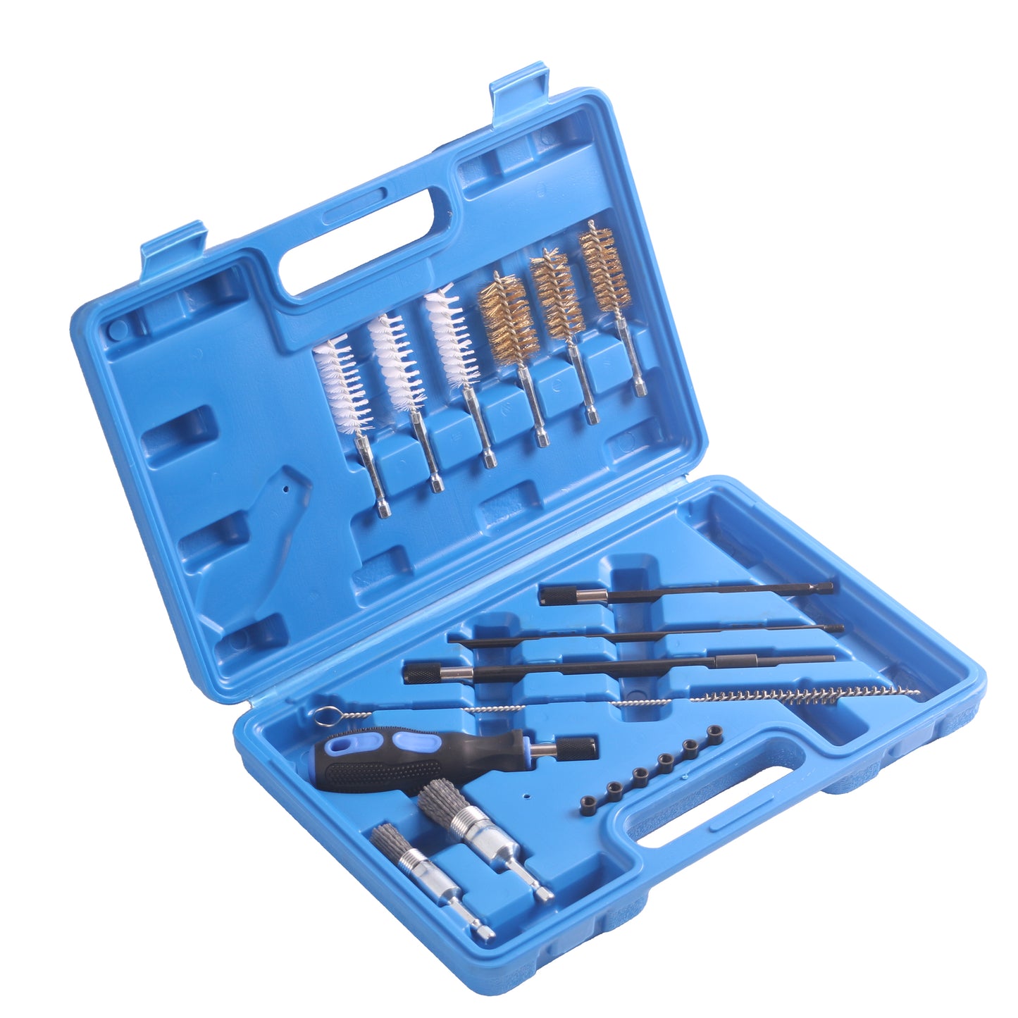 echtools EC1405 19tlg. EINSPRITZDÜSEN DICHTSITZ WERKZEUG SATZ INJEKTOR SCHACHT REINIGUNG SET