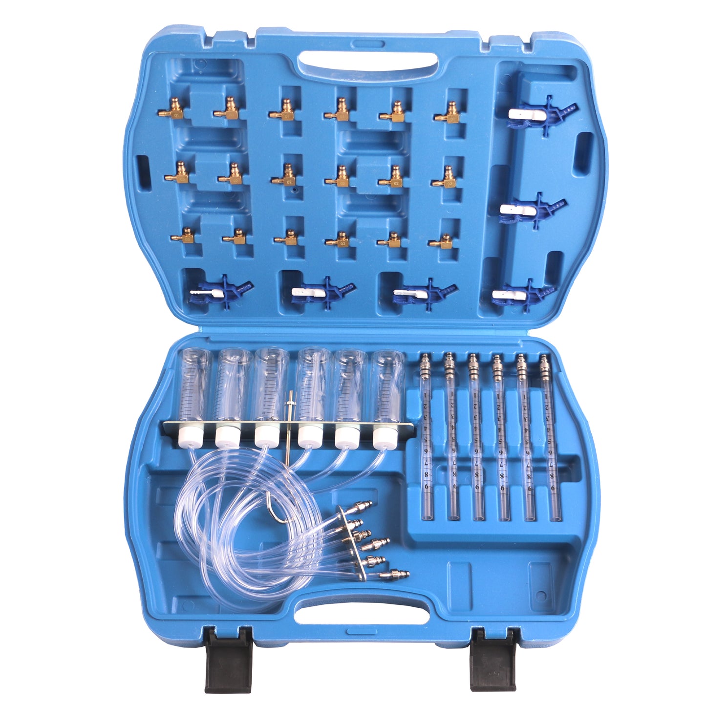 echtools EC1408 Common-Rail-Tester Diesel Rücklaufmengen Prüfgerät- mit 24 Adaptern