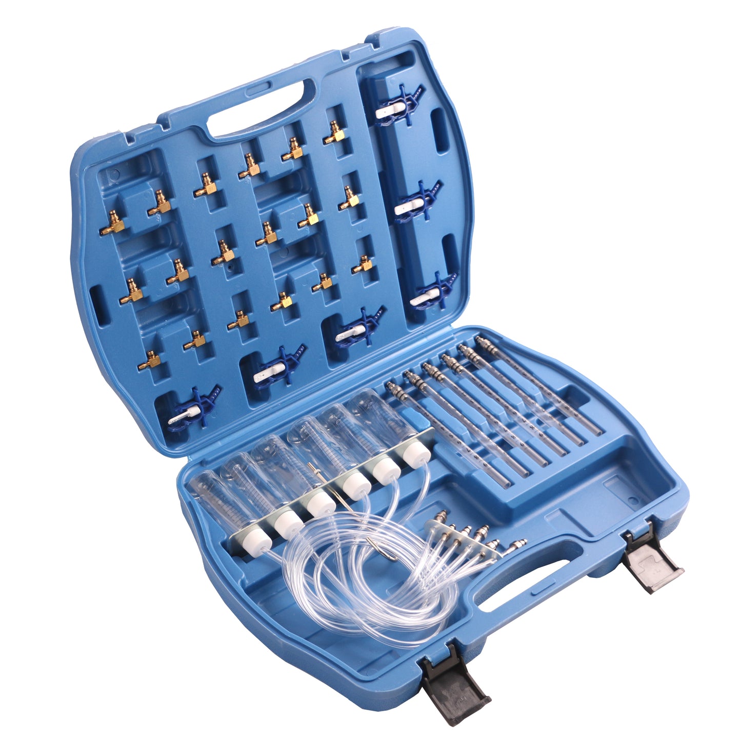 echtools EC1408 Common-Rail-Tester Diesel Rücklaufmengen Prüfgerät- mit 24 Adaptern