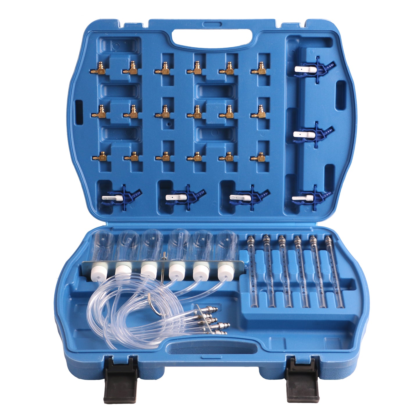 echtools EC1408 Common-Rail-Tester Diesel Rücklaufmengen Prüfgerät- mit 24 Adaptern