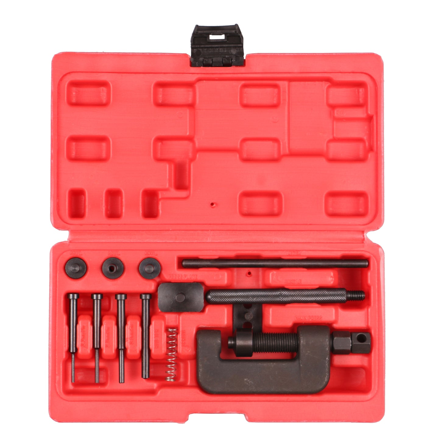 echtools EC1409 Nietwerkzeug Kettentrenner Steuerkette Motorrad 3 Trennspitzen Karbonstahl