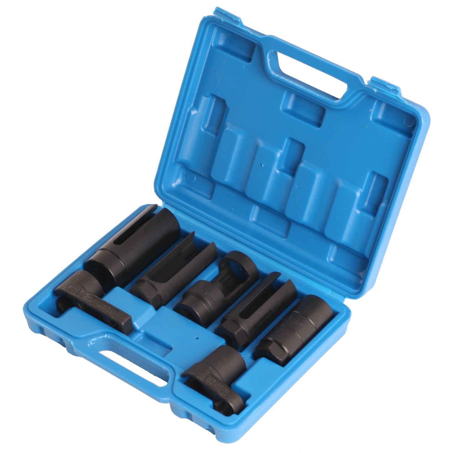 echtools EC1411 7 tlg. Lambdasonden Werkzeug Stecknüsse Nuss Steckschlüssel Spezail Nüsse Set