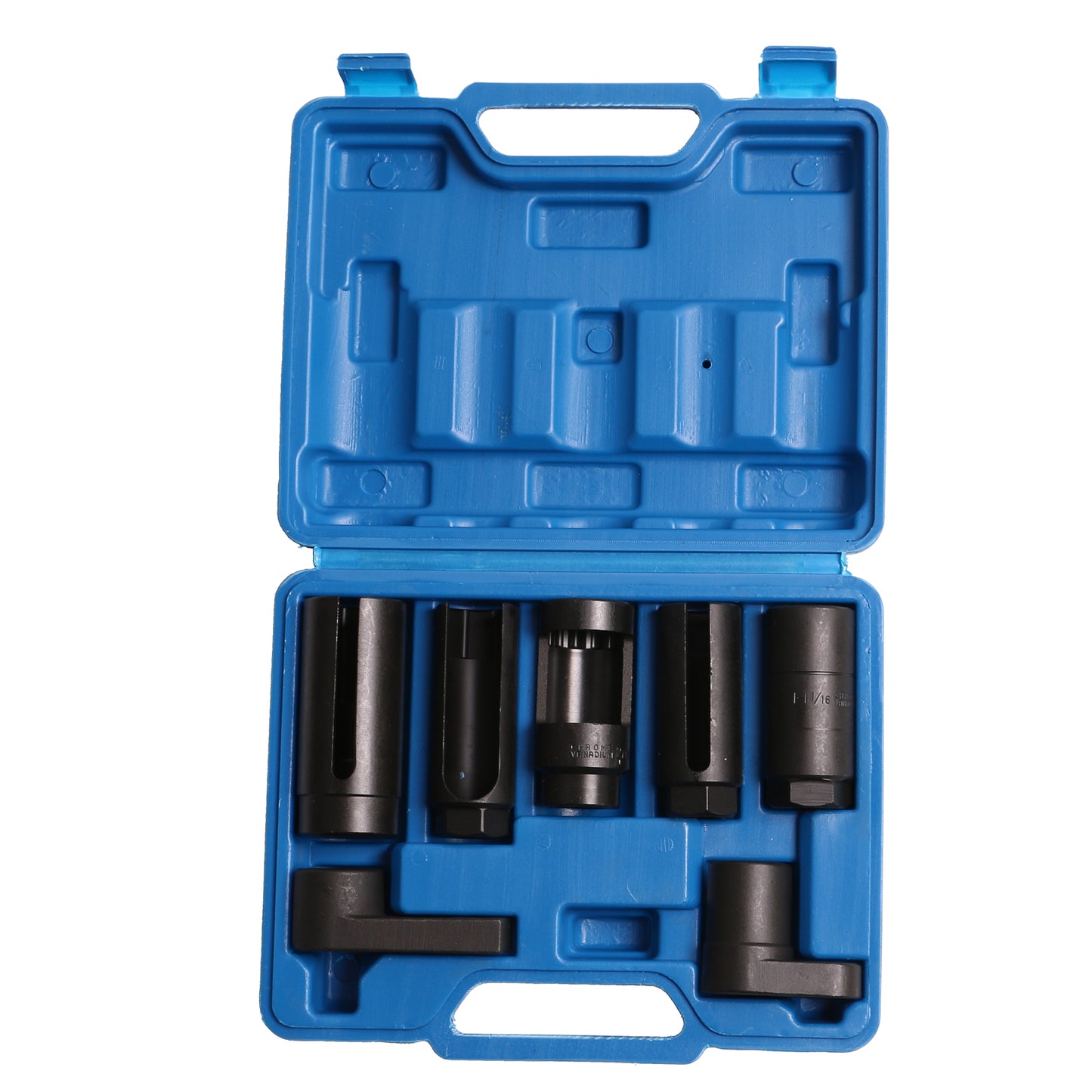 echtools EC1411 7 tlg. Lambdasonden Werkzeug Stecknüsse Nuss Steckschlüssel Spezail Nüsse Set