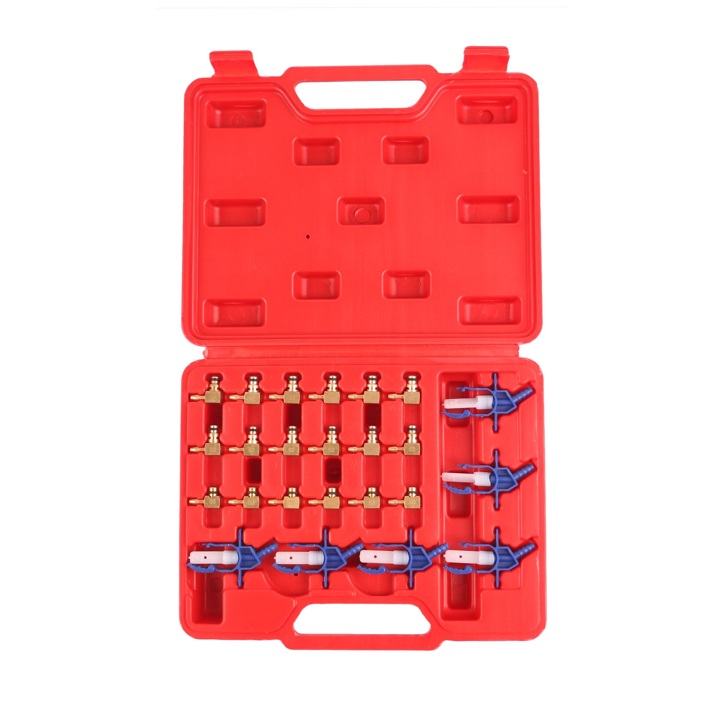 echtools ec1414 Adaptersatz für Common Rail Tester Einspritzdüsen Prüfgerät Adapter