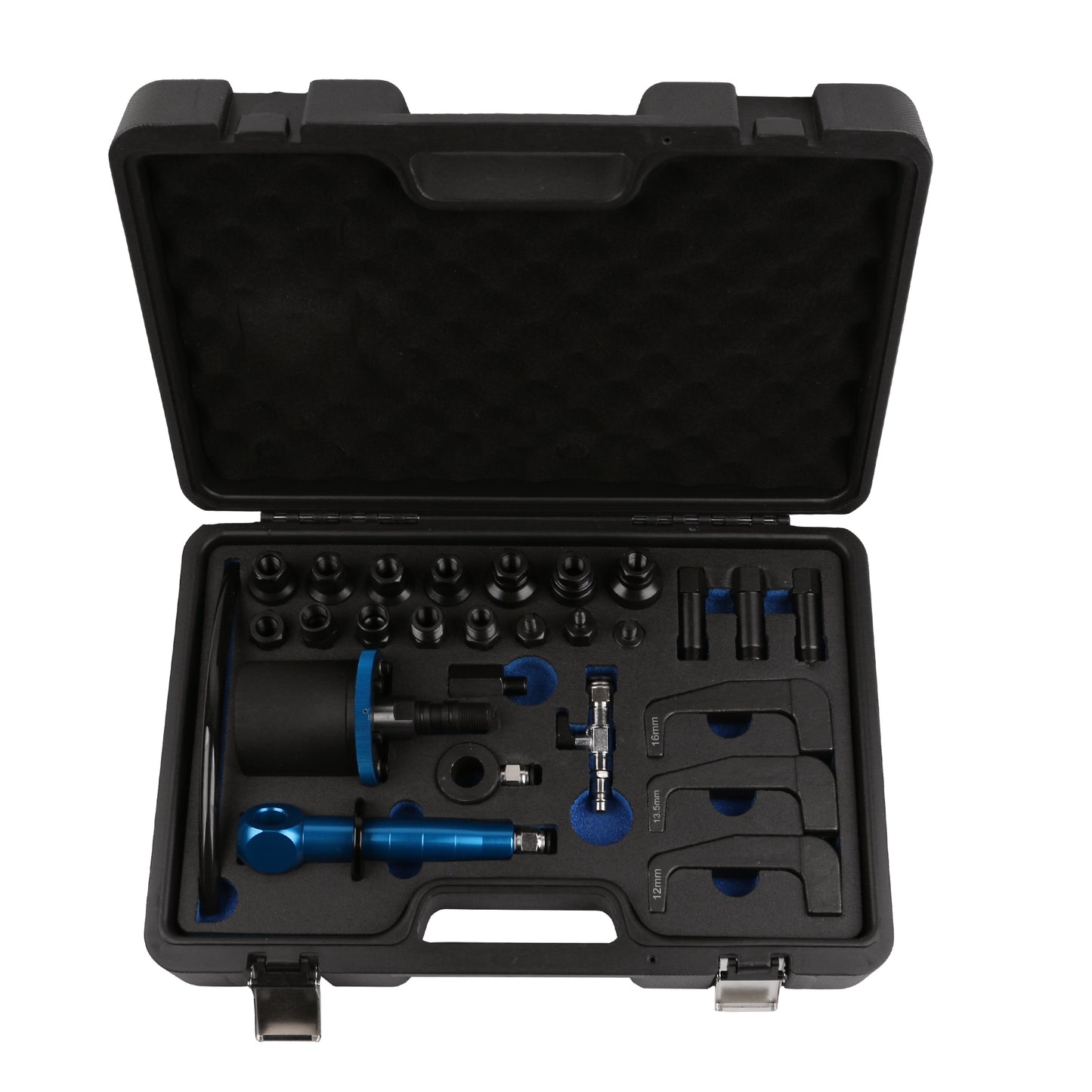 echtools EC1446 Pneumatischer Einspritzdüse Abzieher Set für Dieselmotoren, 27 Teile und Adapter