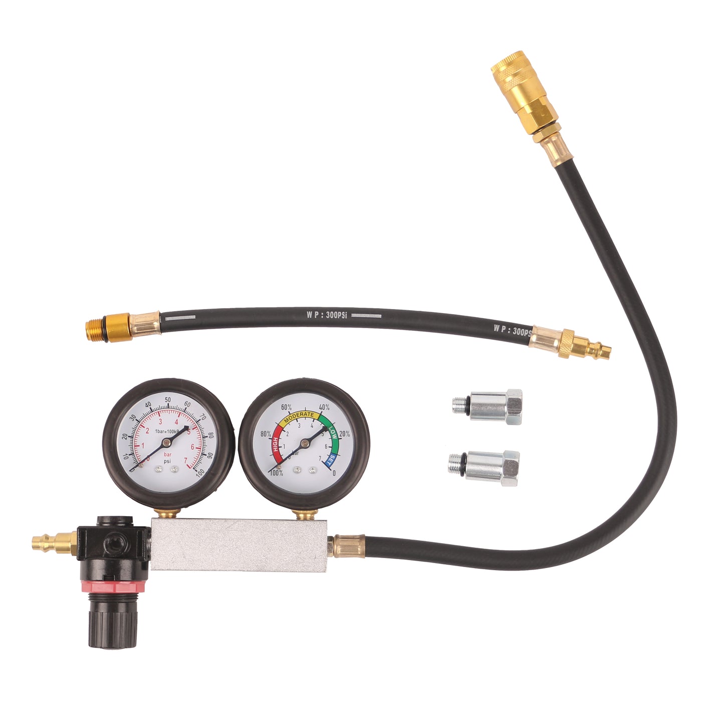 echtools EC1513 Motor Druckverlust Tester Druckverlustprüfer Zylinderdruck Messen KFZ Werkzeug
