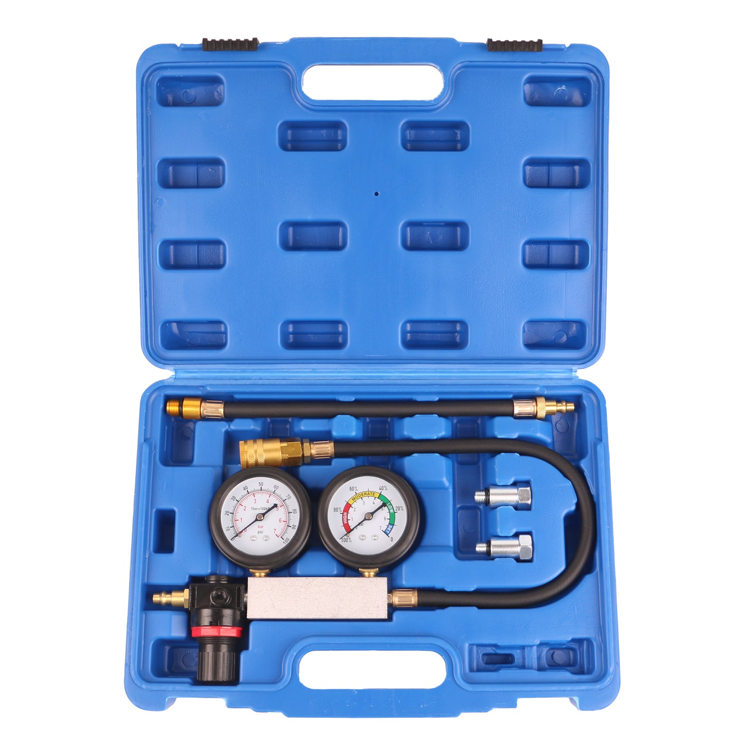 echtools EC1513 Motor Druckverlust Tester Druckverlustprüfer Zylinderdruck Messen KFZ Werkzeug