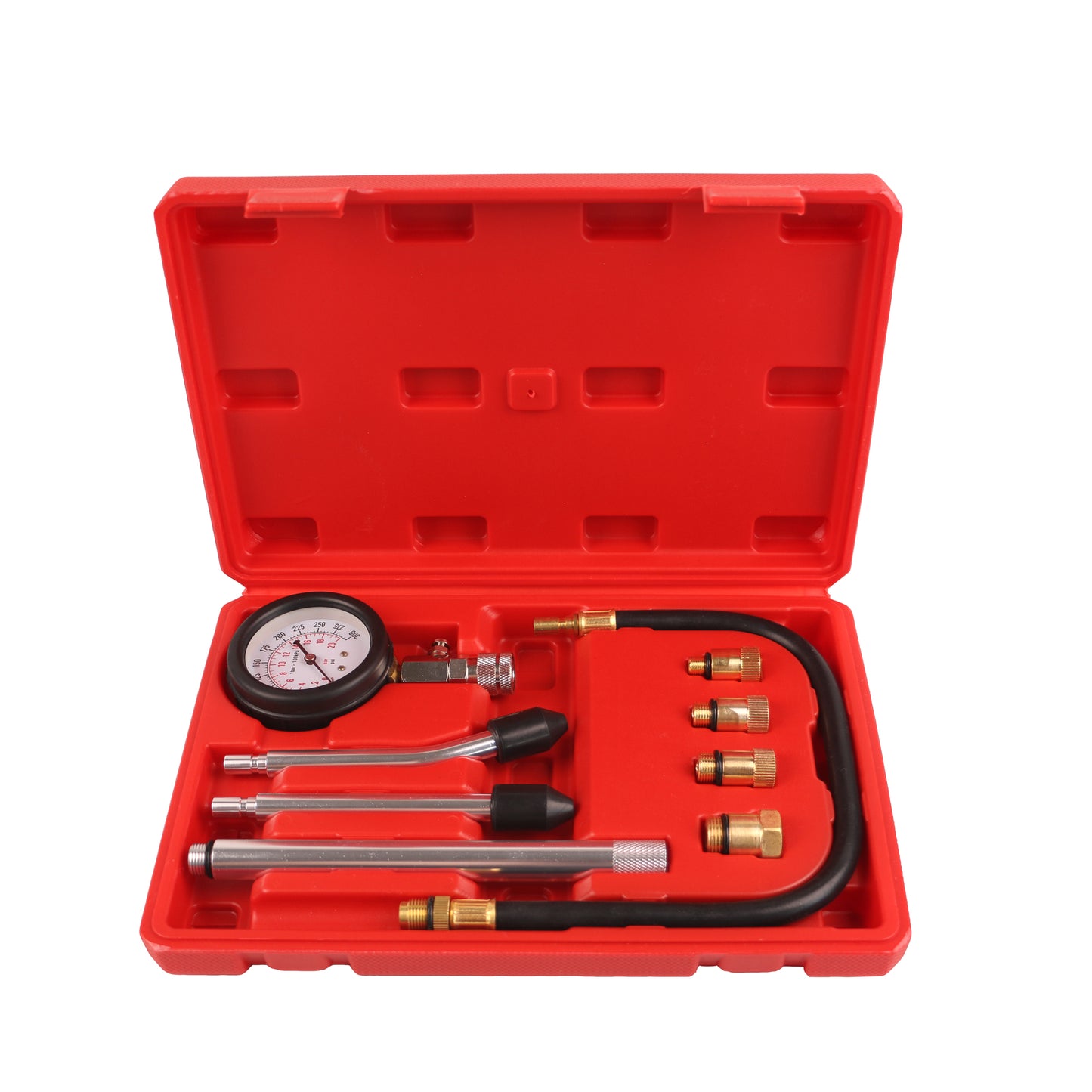 echtools ec1519 Kompressionsprüfer 0-20 bar oder 0-300 psi Verdichtungsmesser für KFZ Benzinmotor