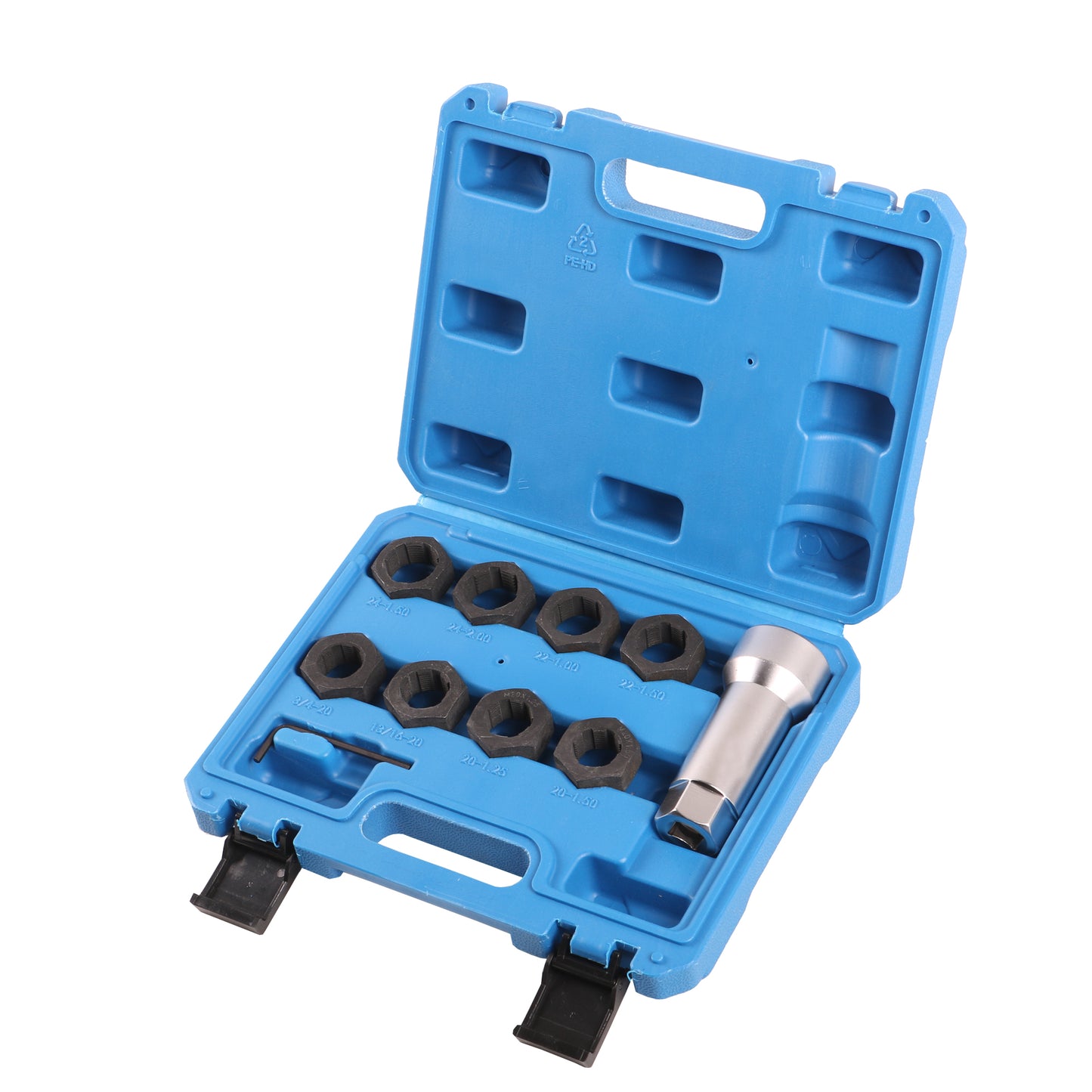 echtools EC1703 Gewinde Reparatur Satz Antriebswelle Achsspindel-Gewindesatz 3/4 x 20, 13/16 x 20 UNEF, langlebiges Twist-Design, M20, M22, M24