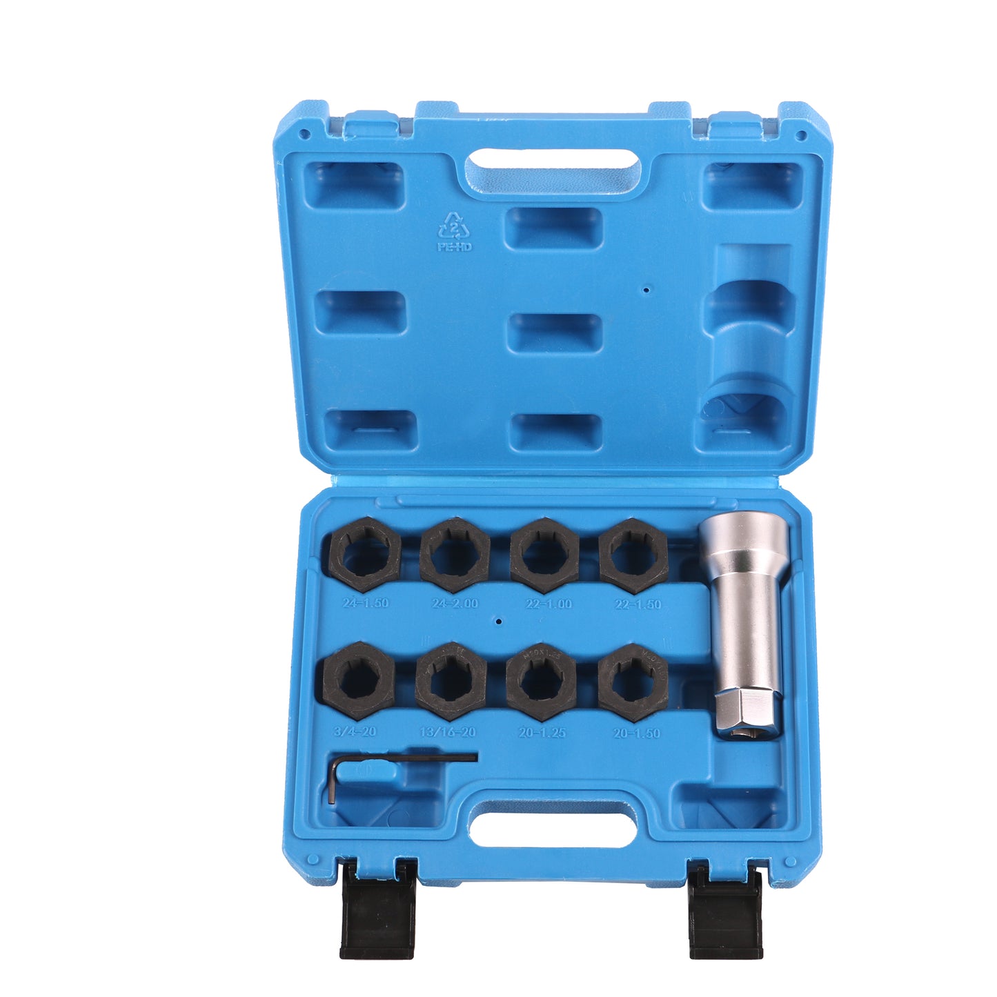echtools EC1703 Gewinde Reparatur Satz Antriebswelle Achsspindel-Gewindesatz 3/4 x 20, 13/16 x 20 UNEF, langlebiges Twist-Design, M20, M22, M24