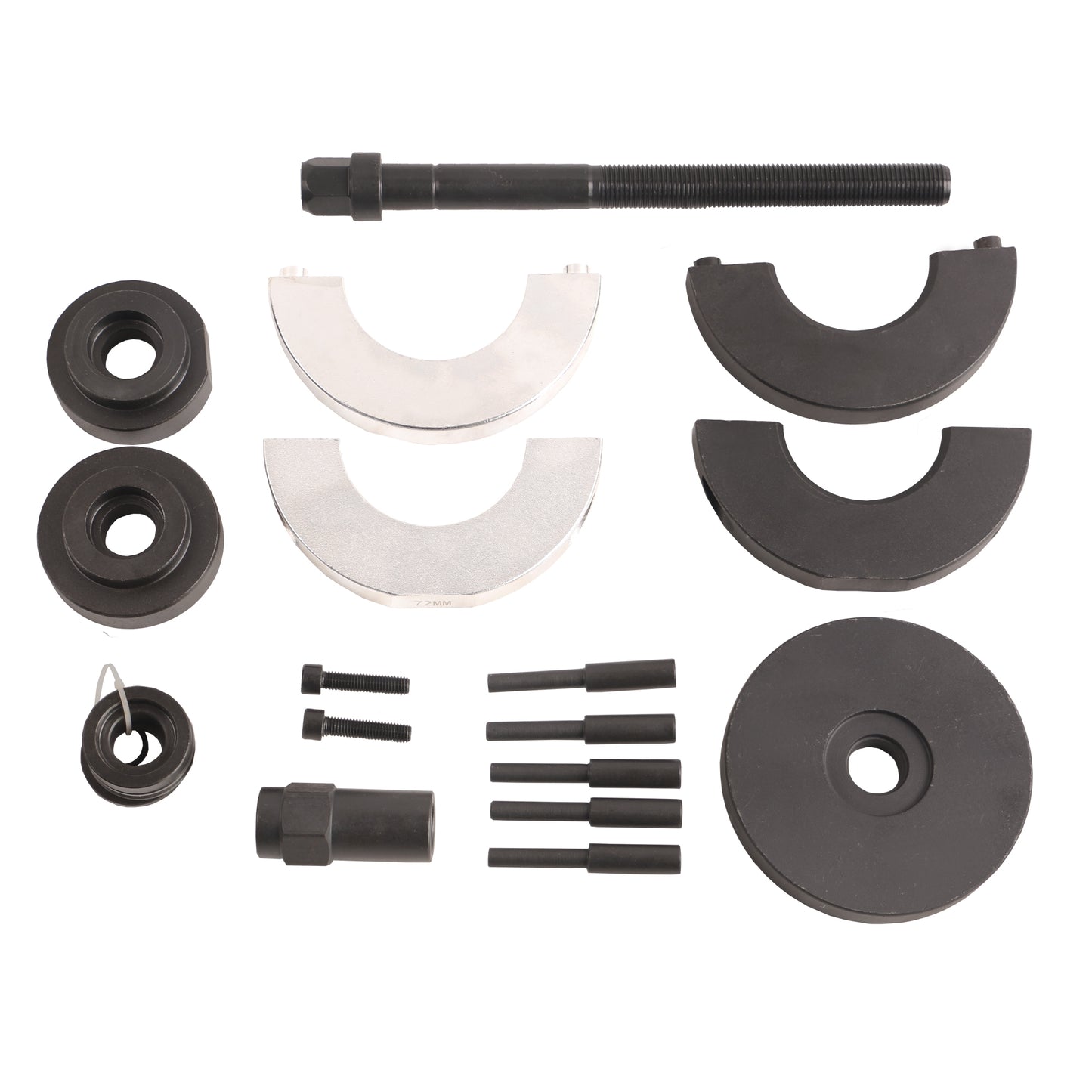 echtools EC1711 72mm Radlager Radnabe Montage Werkzeug Abzieher für VW Fox Polo 9N Skoda Fabia