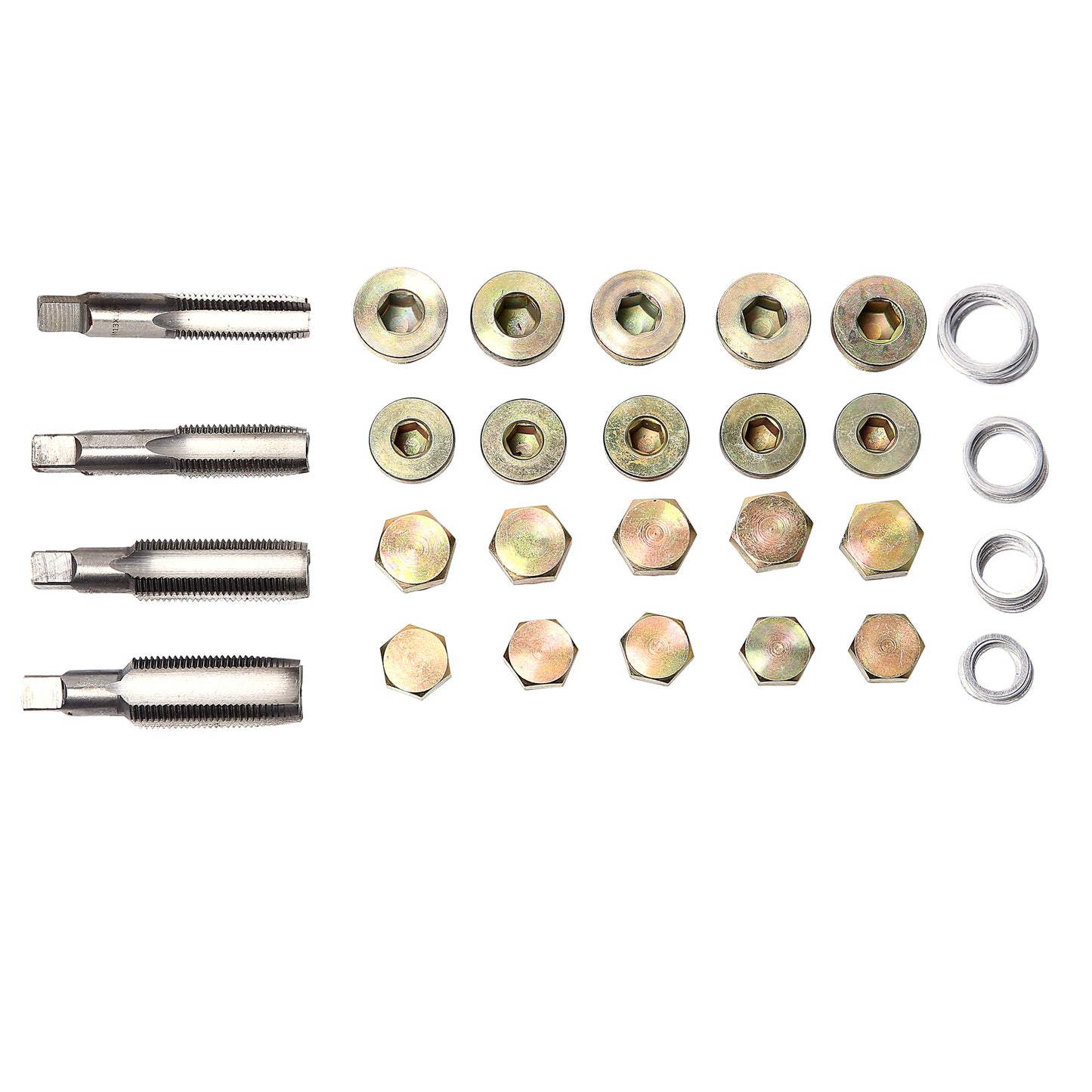 echtools EC1801 Reparaturset Ölablassschraube Reparatur Ölwanne Gewinde M13 M15 M17 M20