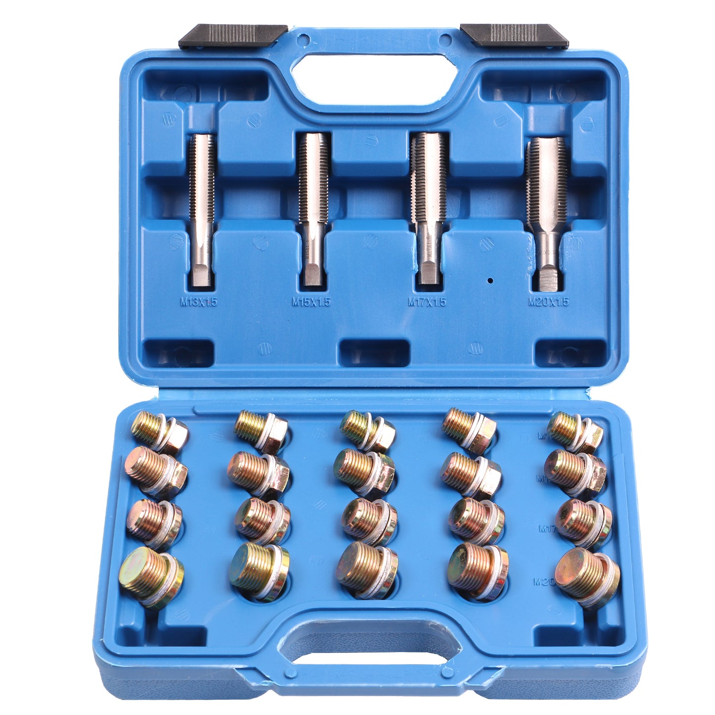 echtools EC1801 Reparaturset Ölablassschraube Reparatur Ölwanne Gewinde M13 M15 M17 M20