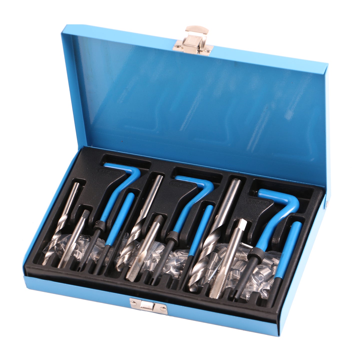 echtools EC1803 88 tlg. Gewinde Reparatur Werkzeug KFZ Satz HSS M6 M8 M10 für Auto Motor