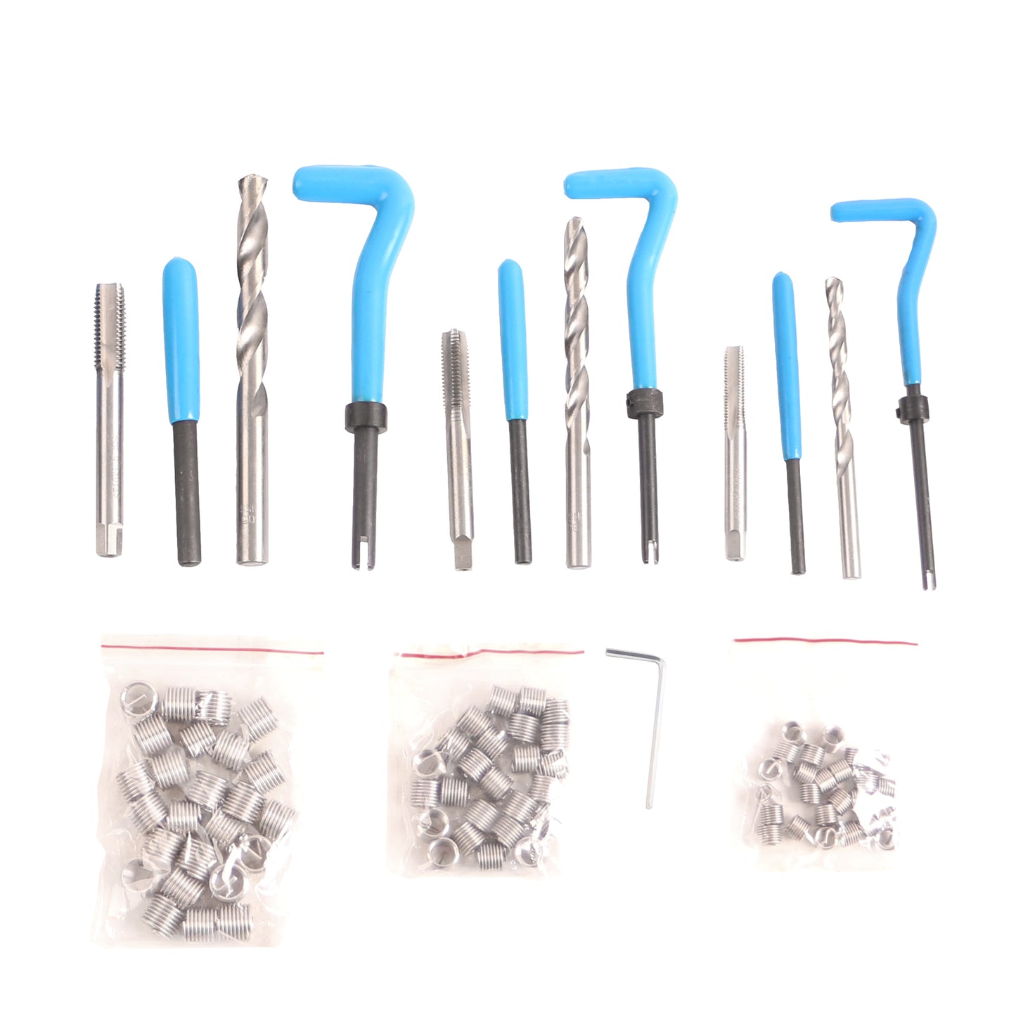 echtools EC1803 88 tlg. Gewinde Reparatur Werkzeug KFZ Satz HSS M6 M8 M10 für Auto Motor