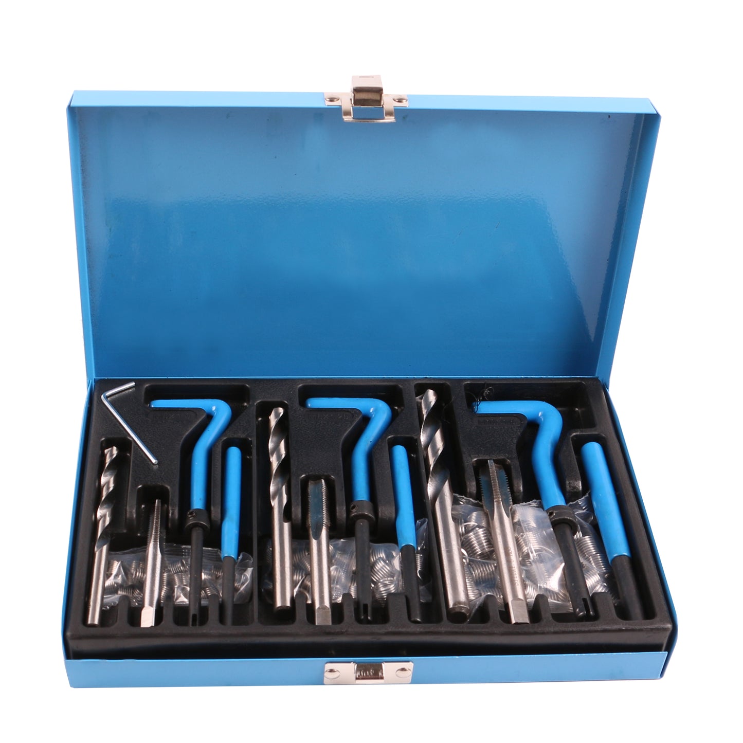 echtools EC1803 88 tlg. Gewinde Reparatur Werkzeug KFZ Satz HSS M6 M8 M10 für Auto Motor