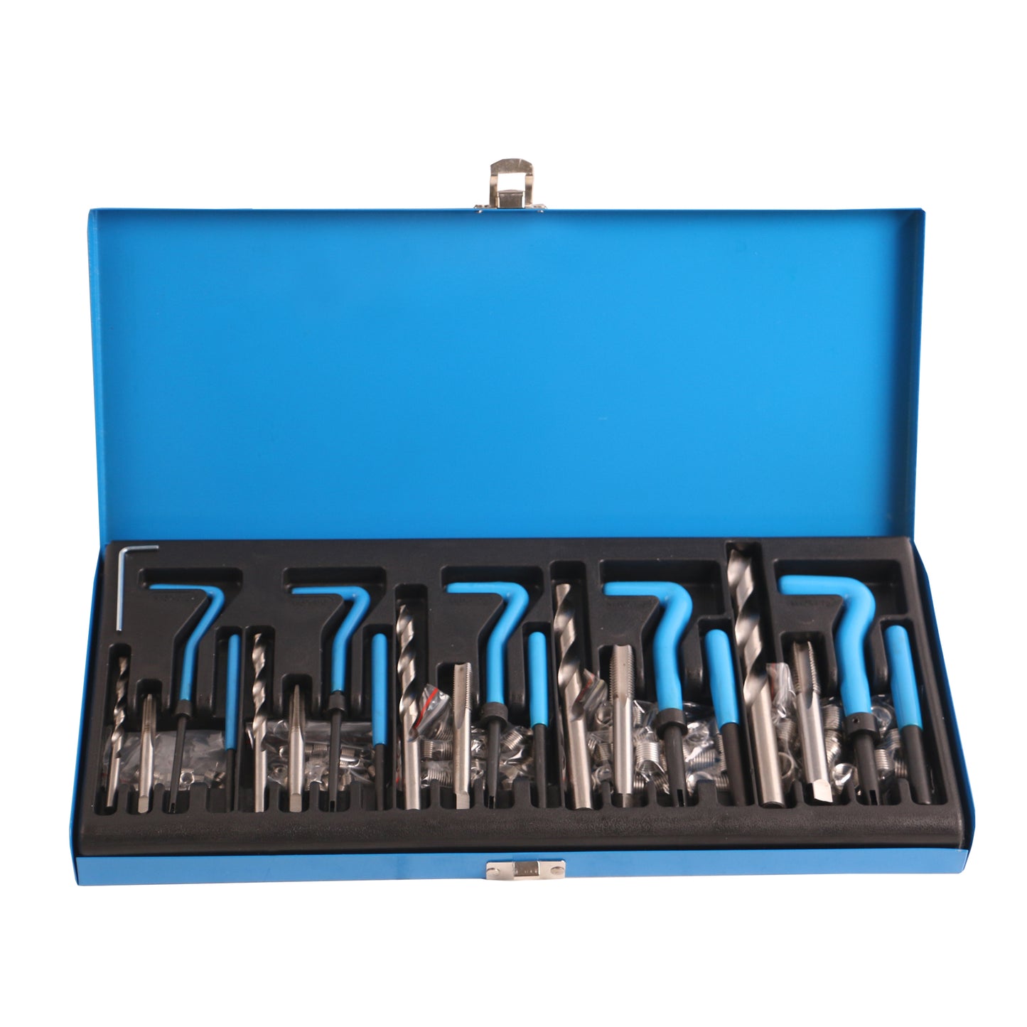 echtools EC1804 Gewinde Reparatur Werkzeug Satz Helicoil Auto Motor 131 tlg. M5 M6 M8 M10 M12