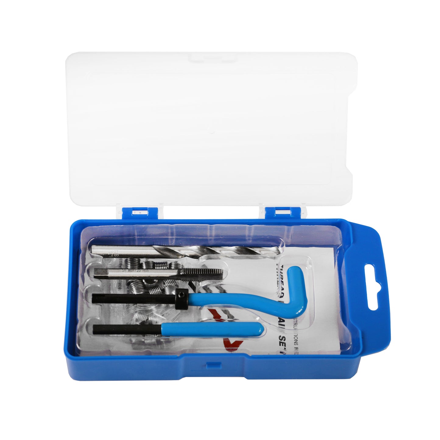 echtools EC1819 Gewinde Reparatur Satz M8x1.25 Gewindereparatur Gewindeeinsätze