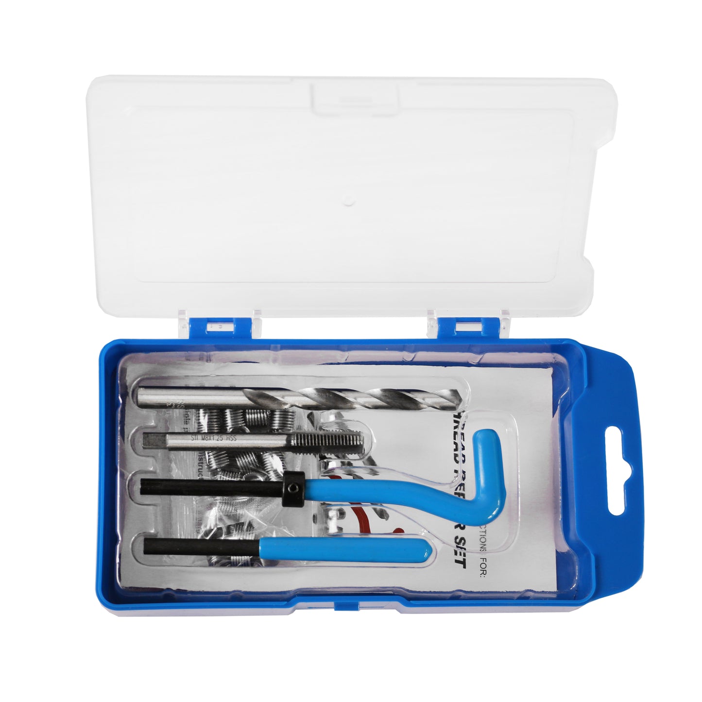 echtools EC1819 Gewinde Reparatur Satz M8x1.25 Gewindereparatur Gewindeeinsätze