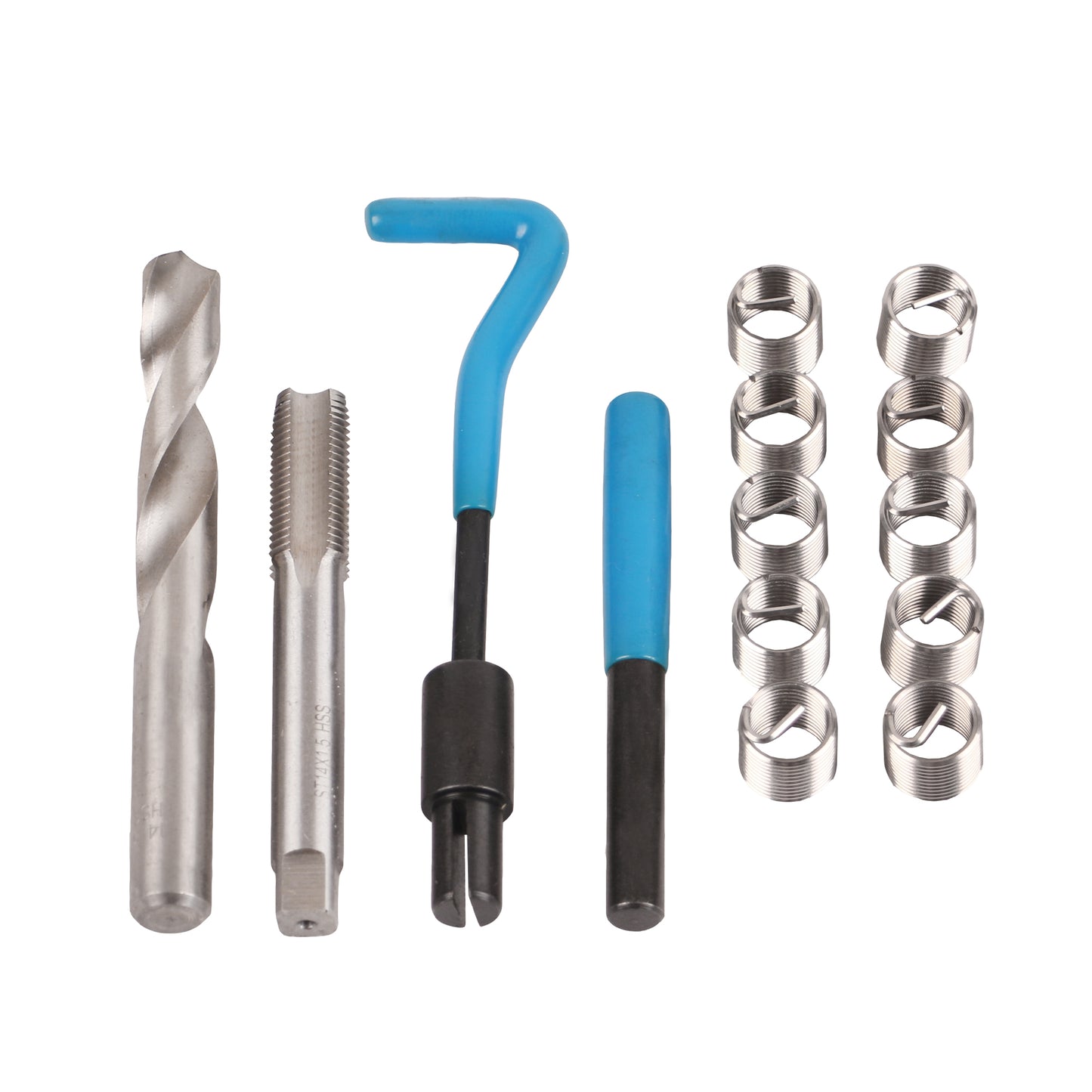 echtools Gewinde Reparatur Satz M14x1.5 Gewindereparatur Gewindeeinsätze