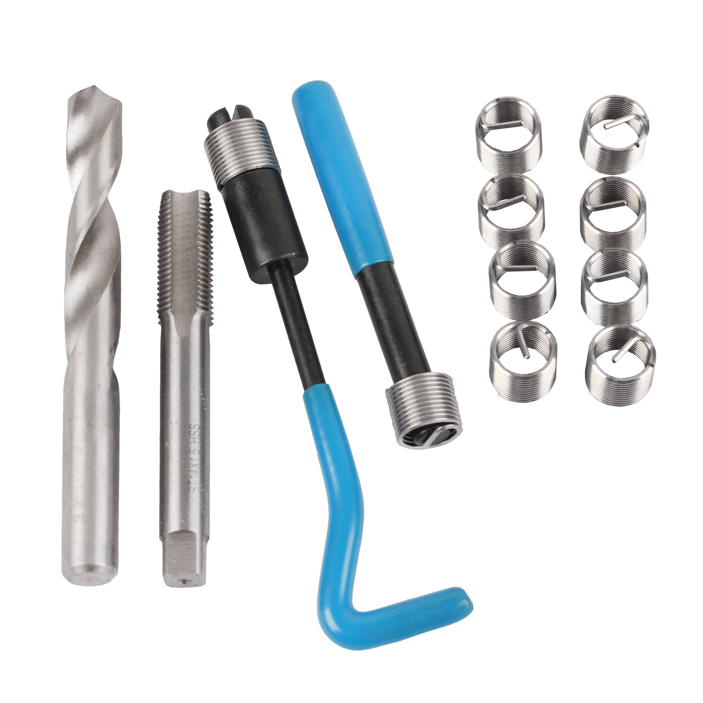 echtools Gewinde Reparatur Satz M14x1.5 Gewindereparatur Gewindeeinsätze