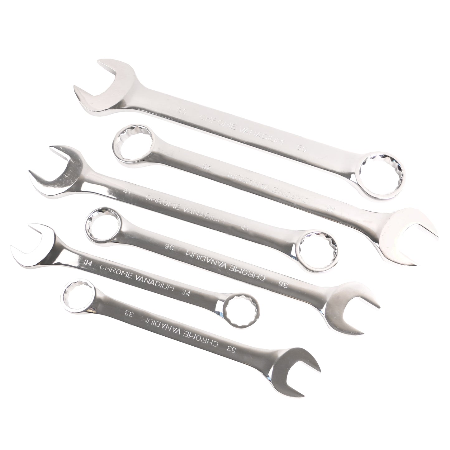 echtools EC2003 Super Jumbo Kombination Schlüssel Set Schraubenschlüssel 33-50 mm