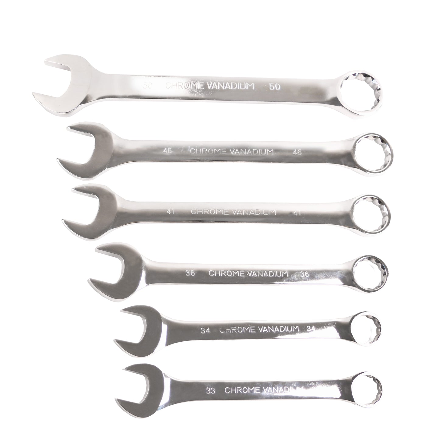 echtools EC2003 Super Jumbo Kombination Schlüssel Set Schraubenschlüssel 33-50 mm
