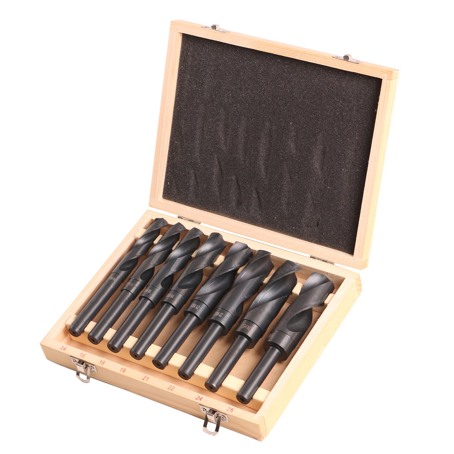 echtools EC2005 8-tlg. HSS-Schaftbohrer Set 14-25 mm