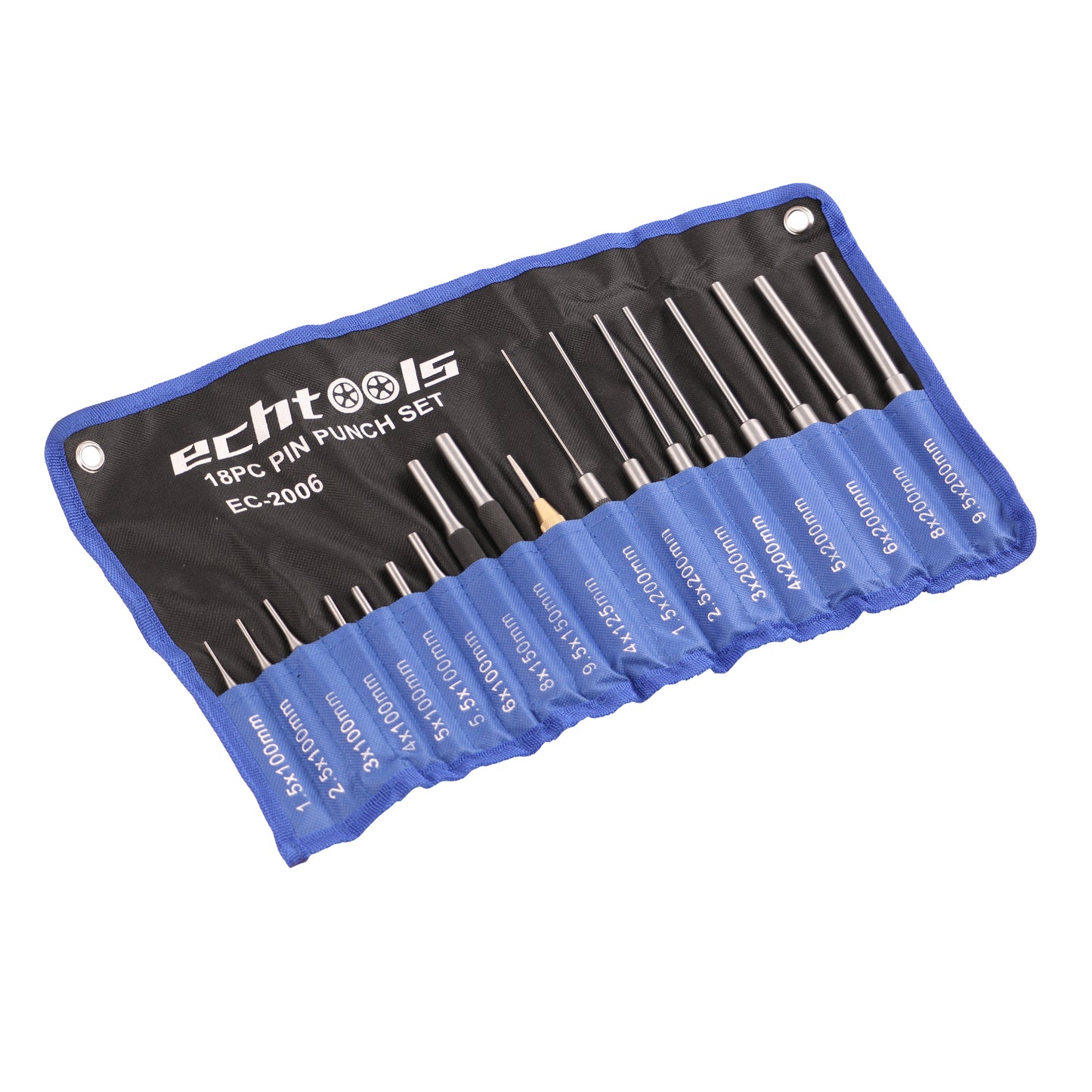 echtools EC2006 Splintentreiber-Splinttreiber-Satz Durchschläger-Durchschlag-Satz Werkzeug Set