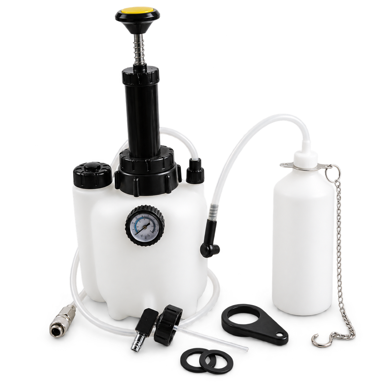 echtools EC1507 BREMSEN ENTLÜFTUNGSGERÄT DRUCKLUFT ENTLÜFTEN BREMSFLÜSSIGKEIT WECHSEL GERÄT 3L