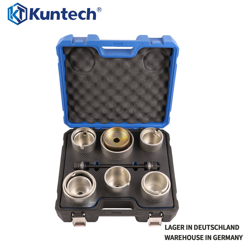 Kuntech KT6289 14-tlg. Gummibuchsen Werkzeug Satz | Großformat Bushing Rubber Sleeve Tool Auto