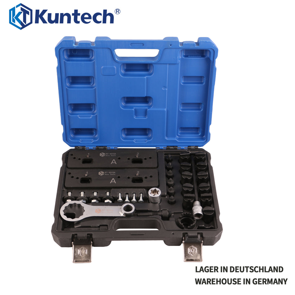 Kuntech KT4010A Nockenwellen Steuerzeiten Arretierung Werkzeug Satz AUDI PORSCHE 2.9T 3.0T EA839