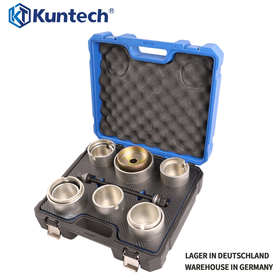 Kuntech KT6289 14-tlg. Gummibuchsen Werkzeug Satz | Großformat Bushing Rubber Sleeve Tool Auto