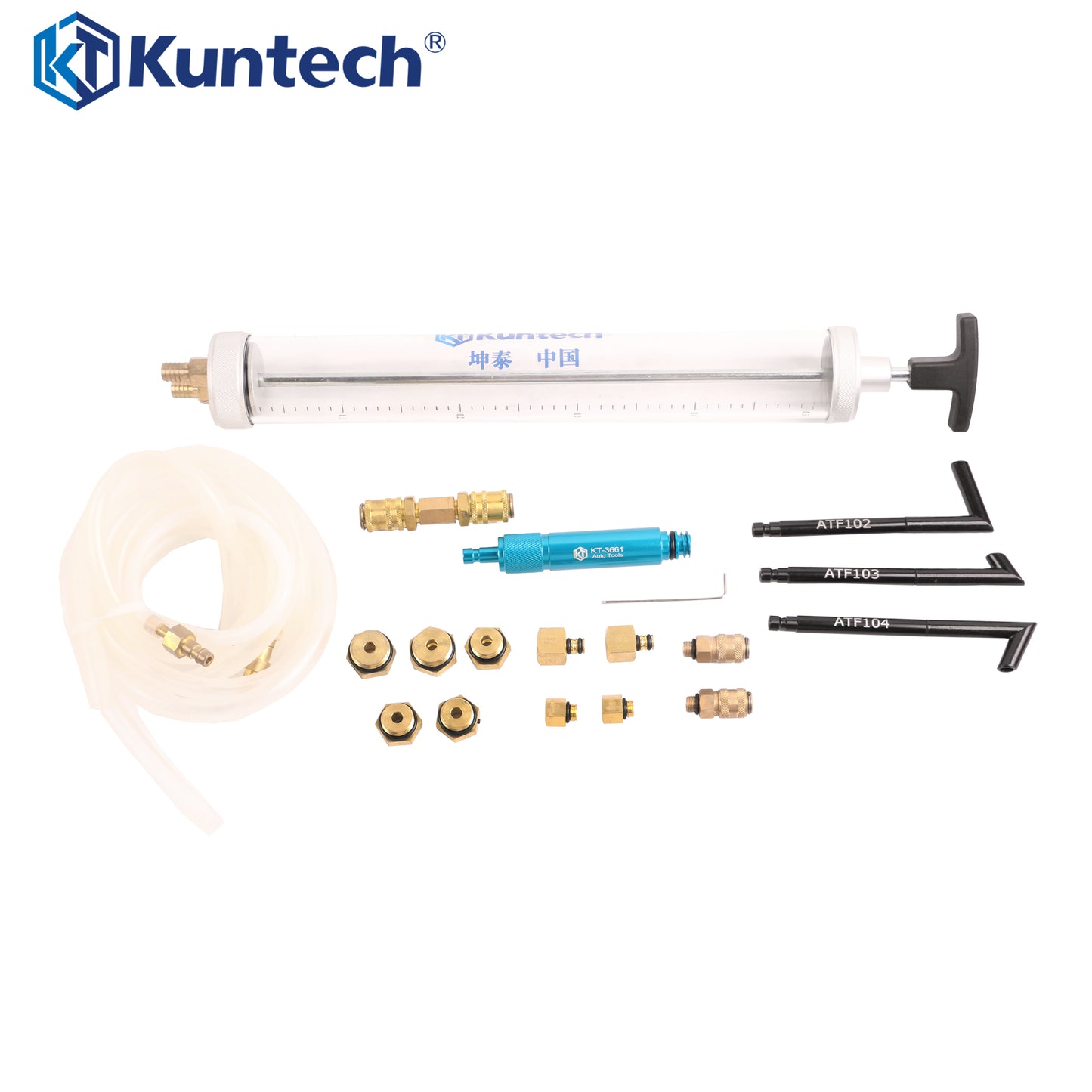 Kuntech Getriebeöl Füllwerkzeug ATF/MTF Füllwerkzeug VW Audi Pumpe Adapter VAS6617/12