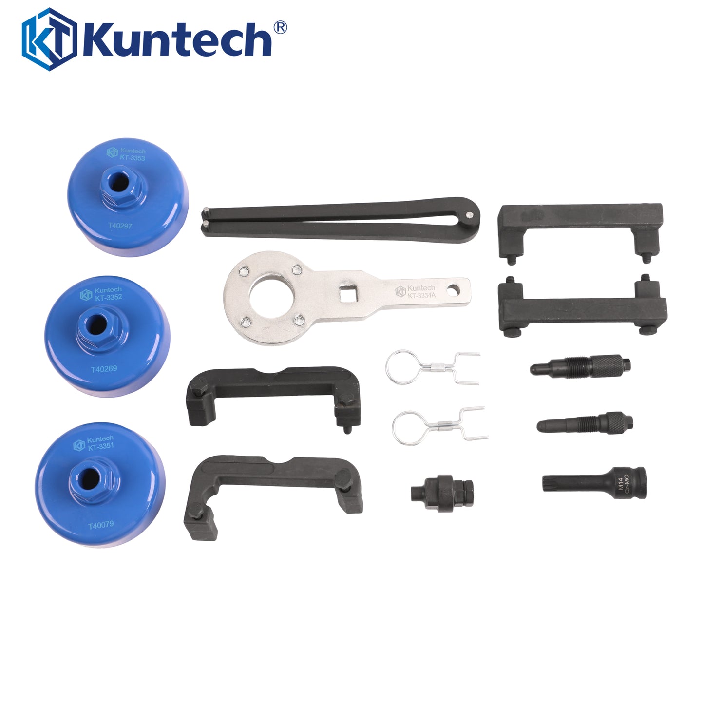 Kuntech Motor Steuerzeiten-Einstellwerkzeug VW Audi 2.0 2.8 3.0T 3.2T 4.2 5.2 EA837