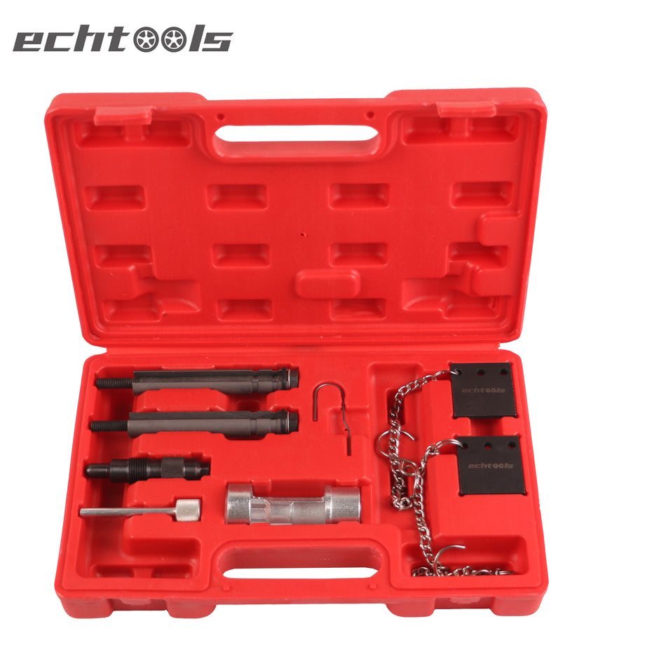 echtools EC1218 Motor Einstellwerkzeug Kurbelwelle Nockenwelle Arretierwerkzeug Zahnriemen Wechsel Kompatibel mit VW Audi 2.5 V6 TDI
