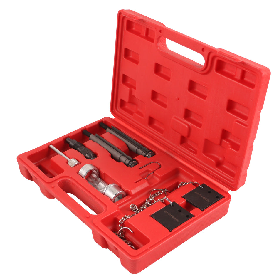 echtools EC1218 Motor Einstellwerkzeug Kurbelwelle Nockenwelle Arretierwerkzeug Zahnriemen Wechsel Kompatibel mit VW Audi 2.5 V6 TDI