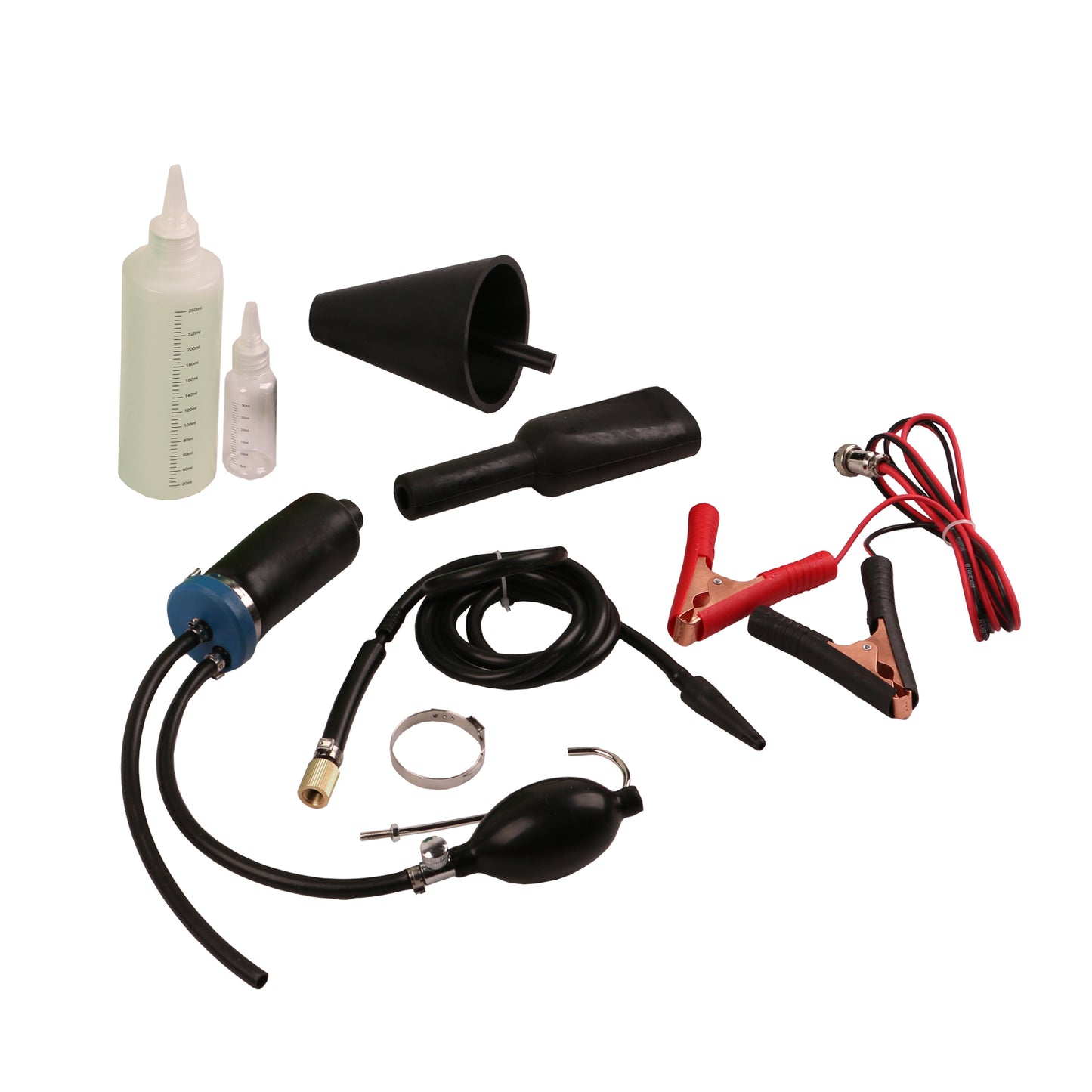 echtools EC1444 Evap Nebelmaschine Kfz Rauch Maschine Mit Airbagadapter Testöl-Nachfüllflasche