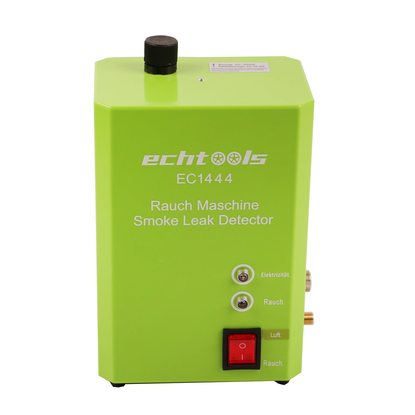 echtools EC1444 Evap Nebelmaschine Kfz Rauch Maschine Mit Airbagadapter Testöl-Nachfüllflasche