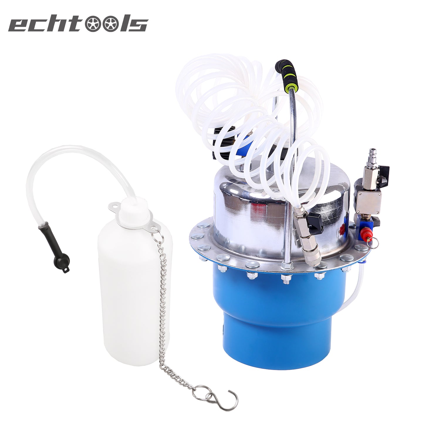 echtools EC1504 BREMSENENTLÜFTUNGSGERÄT 5 LITER DRUCKLUFT BREMSENENTLÜFTER + KFZ ADAPTER