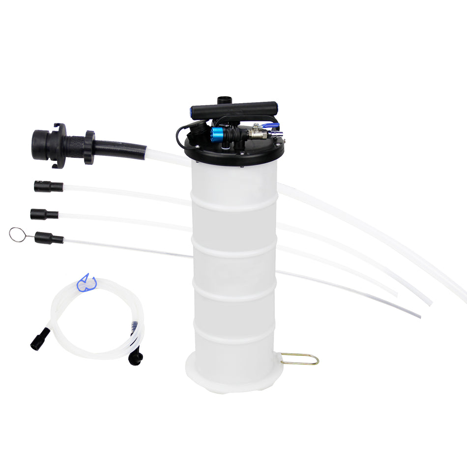echtools EC1509 6.5L Pneumatisch Ölabsaugpumpe Öl Absaugpumpe Handpumpe Saugpumpe Flüssigkeitsabsaugpumpe