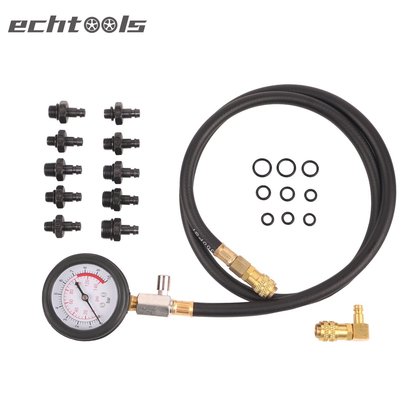 echtools ec1515 Öldruckprüfer Öldrucktester Öldruckmesser Tester Manometr Öl Prüfer Messgerät