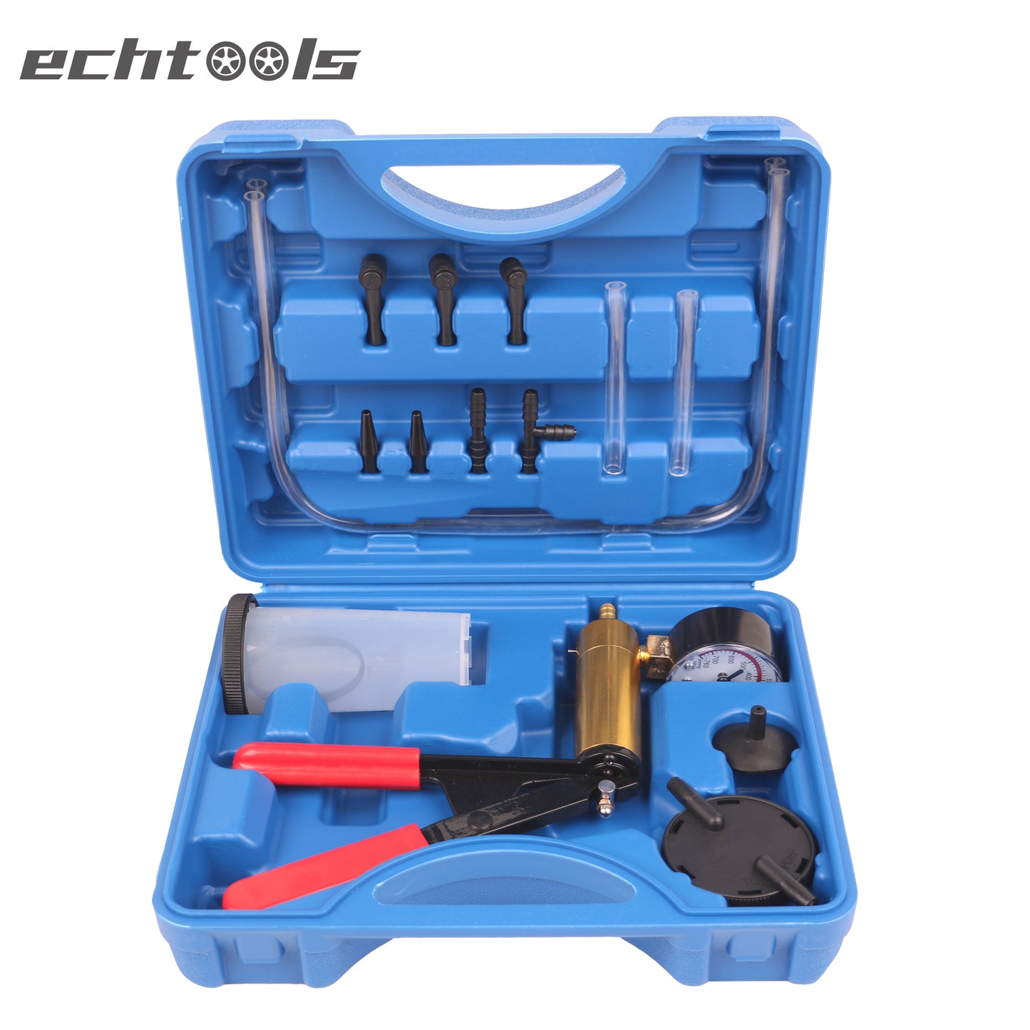 echtools ec1517 Vakuumpumpe Satz Hand KFZ Auto Bremsenentlüfter Vakuumtester Unterdruckpumpe