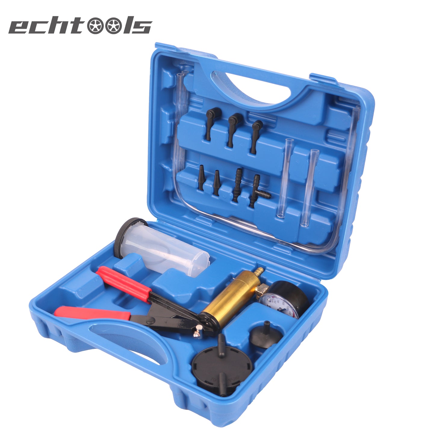 echtools ec1517 Vakuumpumpe Satz Hand KFZ Auto Bremsenentlüfter Vakuumtester Unterdruckpumpe