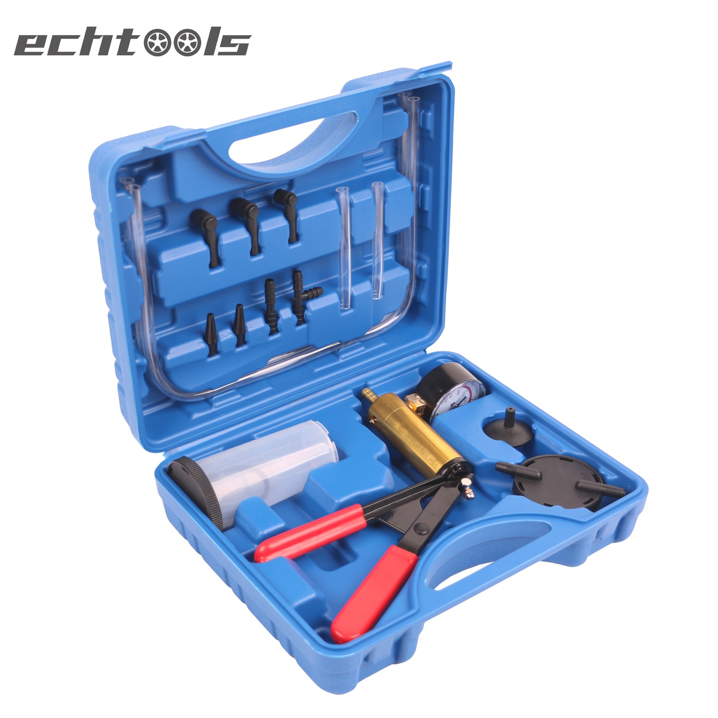 echtools ec1517 Vakuumpumpe Satz Hand KFZ Auto Bremsenentlüfter Vakuumtester Unterdruckpumpe