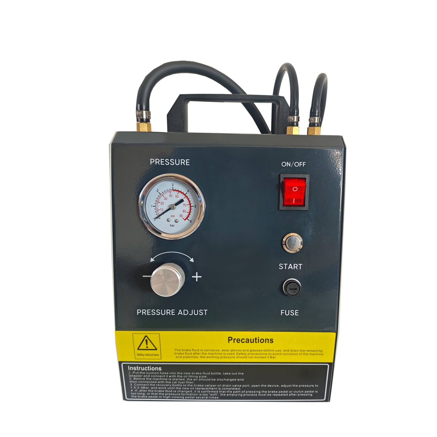 echtoola EC1540 Elektrisch Bremsenentlüftungsgerät Bremsenentlüfter Kfz Bremse Entlüftungsgerät