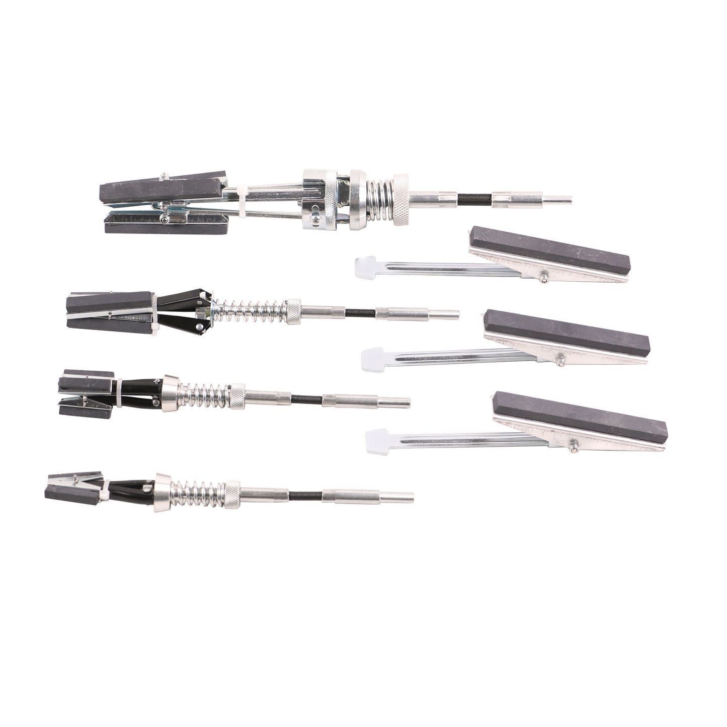 echtools EC1541 7-tlg. Motorzylinder-Schleifwerkzeug 3/4 Zoll bis 7 Zoll verstellbares Zylinder-Schleifwerkzeug-Set mit 220 Körnungssteinen